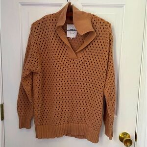Aerie crocheted sweater